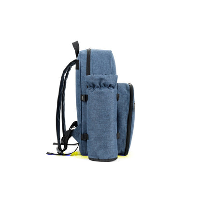 WHITSUNDAY promotional cooler bag in blue (detail view) with custom logo branding