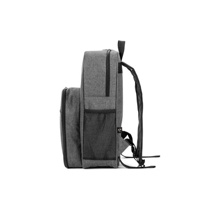 WHITSUNDAY promotional cooler bag in dark grey (detail view) with custom logo branding