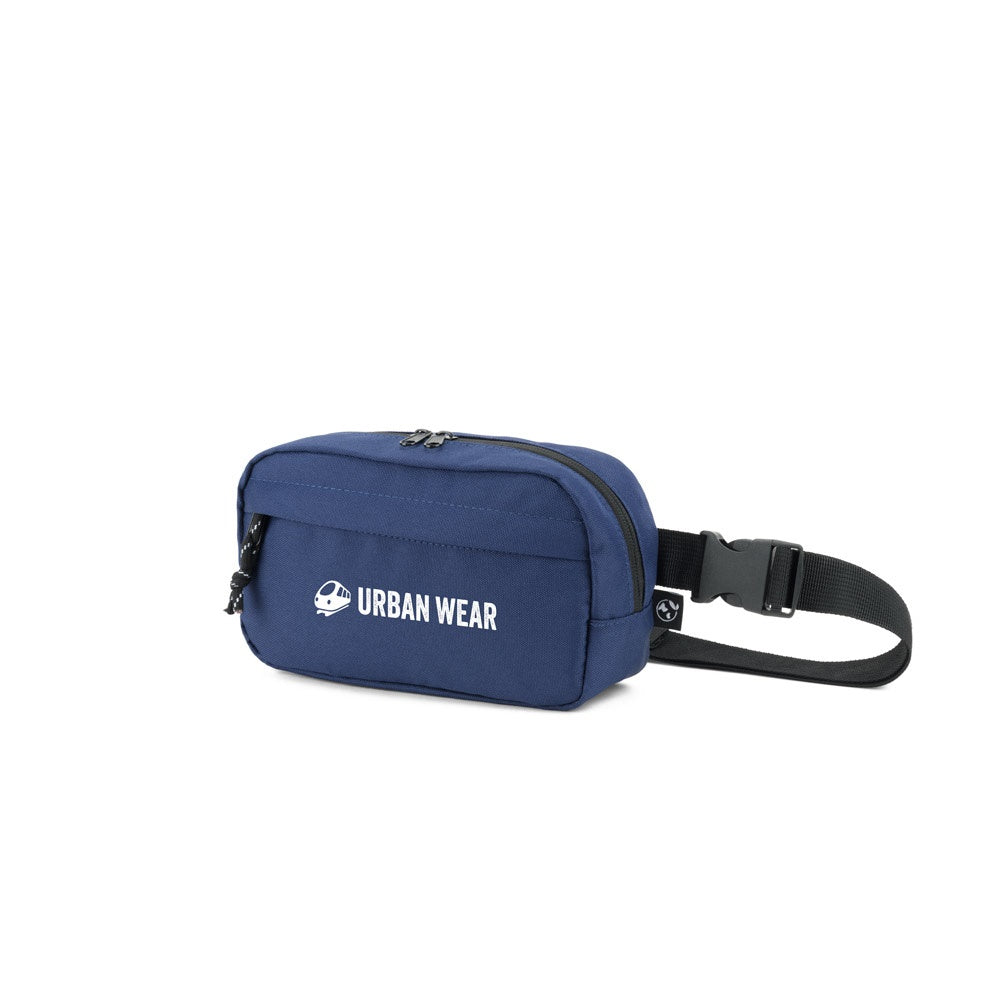 MYKONOS promotional travel bag (complete set view) with custom logo branding