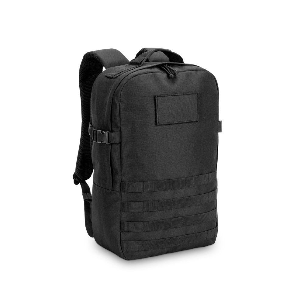 EDINBURGH BPACK promotional backpack in black with custom logo branding