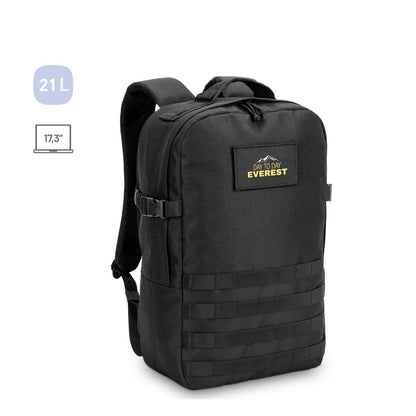 EDINBURGH BPACK promotional backpack (complete set view) with custom logo branding