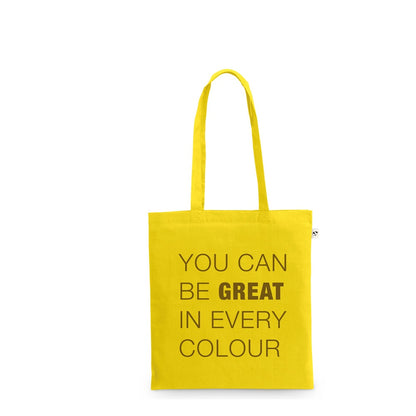 MADEIRA promotional tote bag (complete set view) with custom logo branding