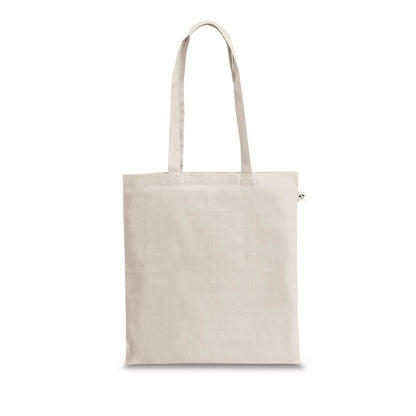 SVANETI promotional tote bag in light natural with custom logo branding