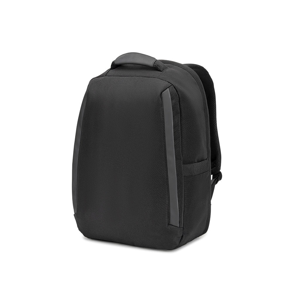 YANGON BPACK promotional laptop bag in black with custom logo branding