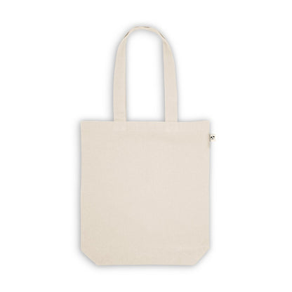 HARBOR promotional tote bag in light natural (detail view) with custom logo branding