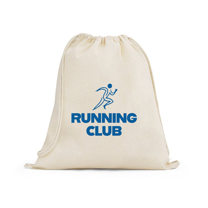 DAHAB promotional tote bag in light natural with custom logo branding
