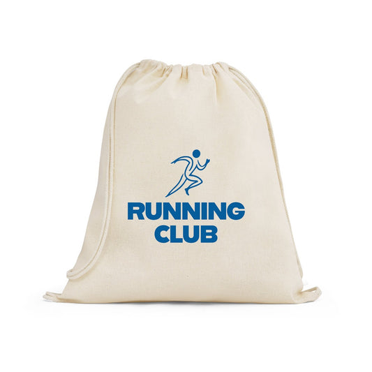 DAHAB promotional tote bag in light natural with custom logo branding