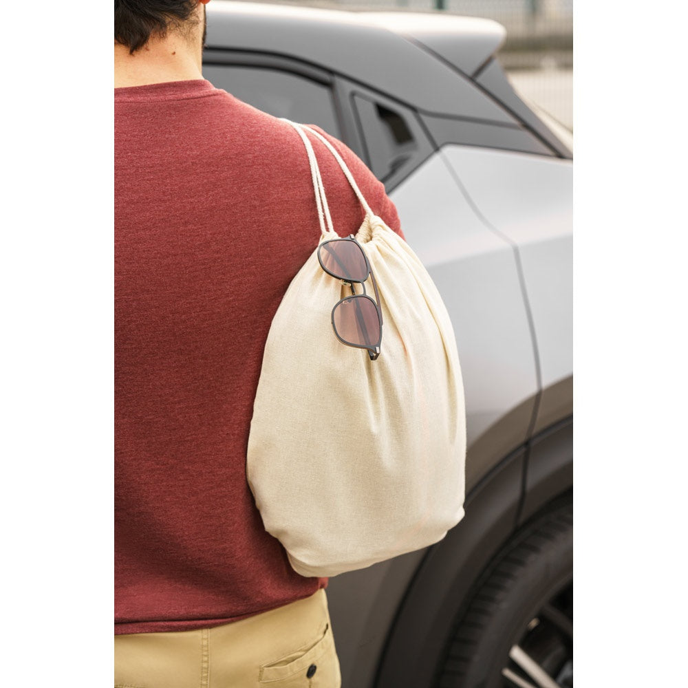 DAHAB promotional tote bag with custom logo branding
