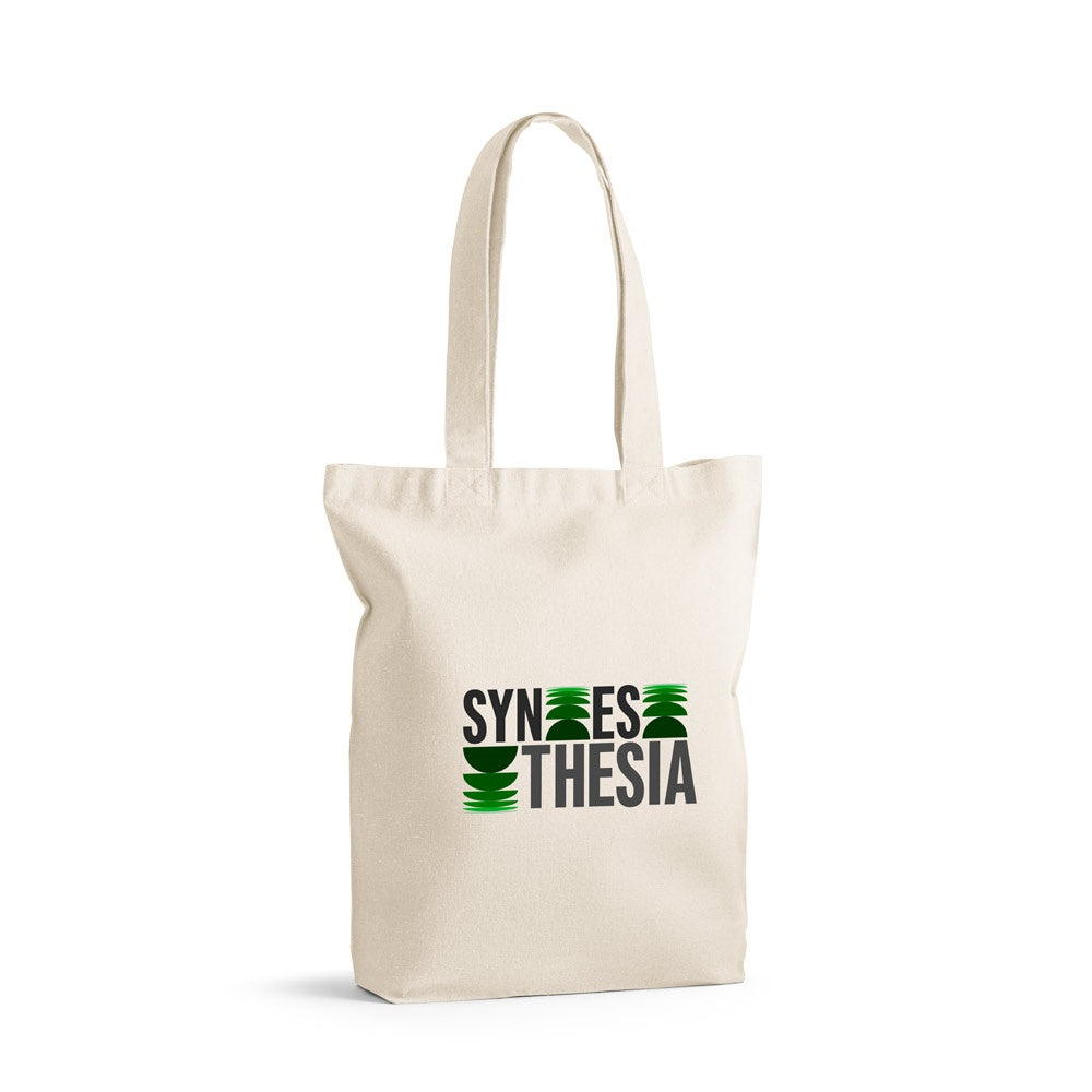 LIVINGSTON promotional tote bag in light natural with custom logo branding