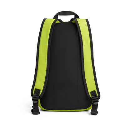 TURIM promotional backpack in light green (detail view) with custom logo branding
