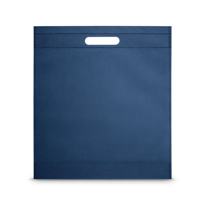 STRATFORD promotional tote bag in blue with custom logo branding