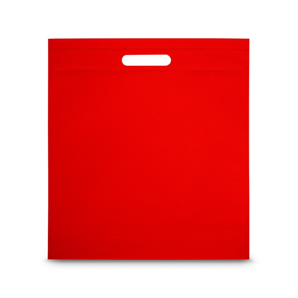 STRATFORD promotional tote bag in red with custom logo branding