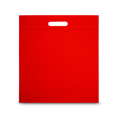 STRATFORD promotional tote bag in red with custom logo branding