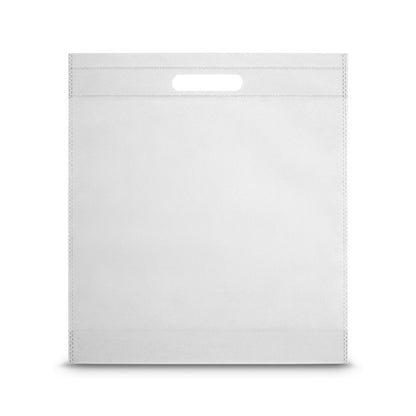 STRATFORD promotional tote bag in white with custom logo branding