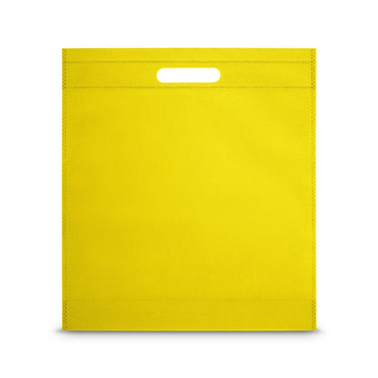 STRATFORD promotional tote bag in yellow with custom logo branding