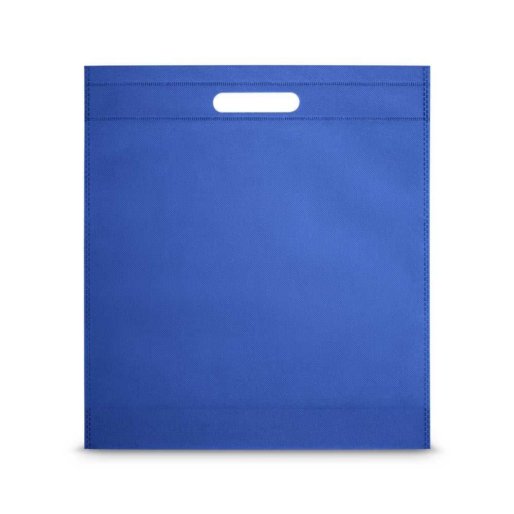 STRATFORD promotional tote bag in royal blue with custom logo branding