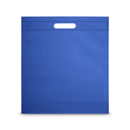 STRATFORD promotional tote bag in royal blue with custom logo branding