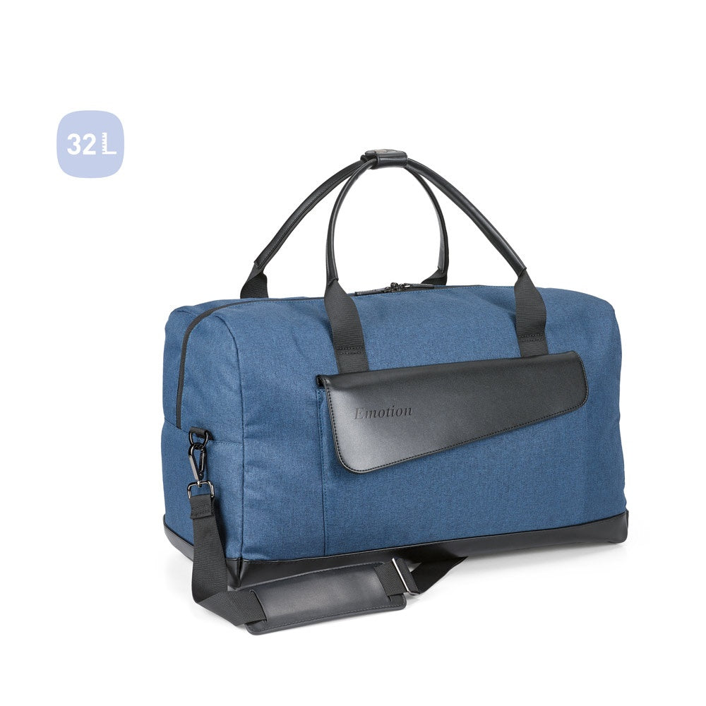 Motion Bag promotional travel bag (complete set view) with custom logo branding