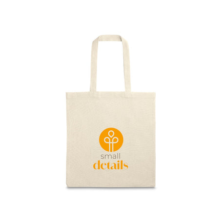 SINAIA promotional tote bag (complete set view) with custom logo branding