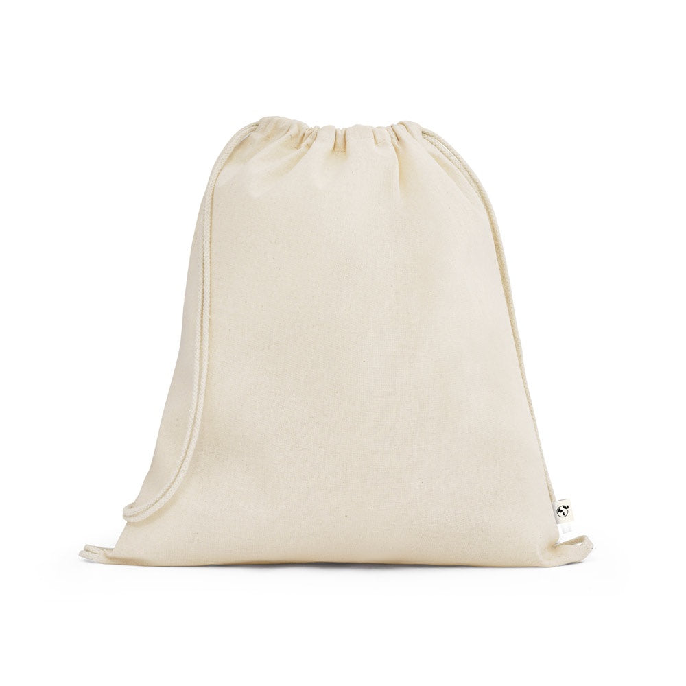 BELIZE promotional tote bag in light natural with custom logo branding