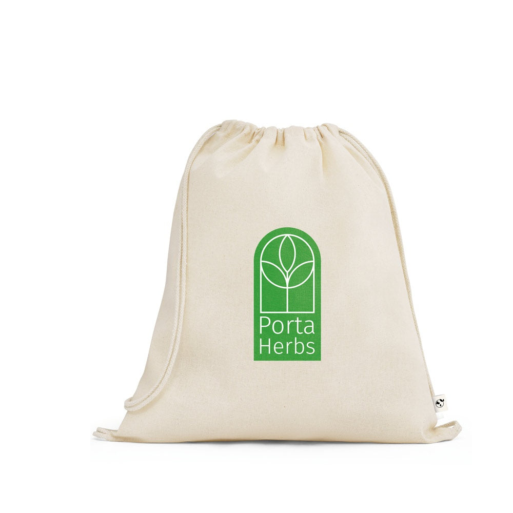 BELIZE promotional tote bag (complete set view) with custom logo branding