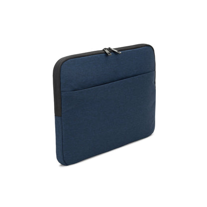 Newcastle promotional laptop bag in blue with custom logo branding
