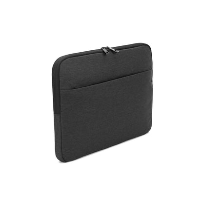 Newcastle promotional laptop bag in dark grey with custom logo branding