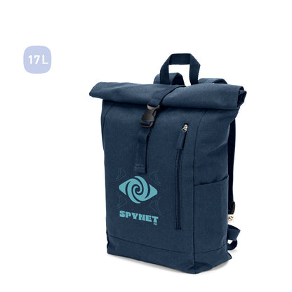 SAINT promotional drawstring bag (complete set view) with custom logo branding