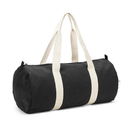 SAINT SPORT promotional sports bag in black with custom logo branding