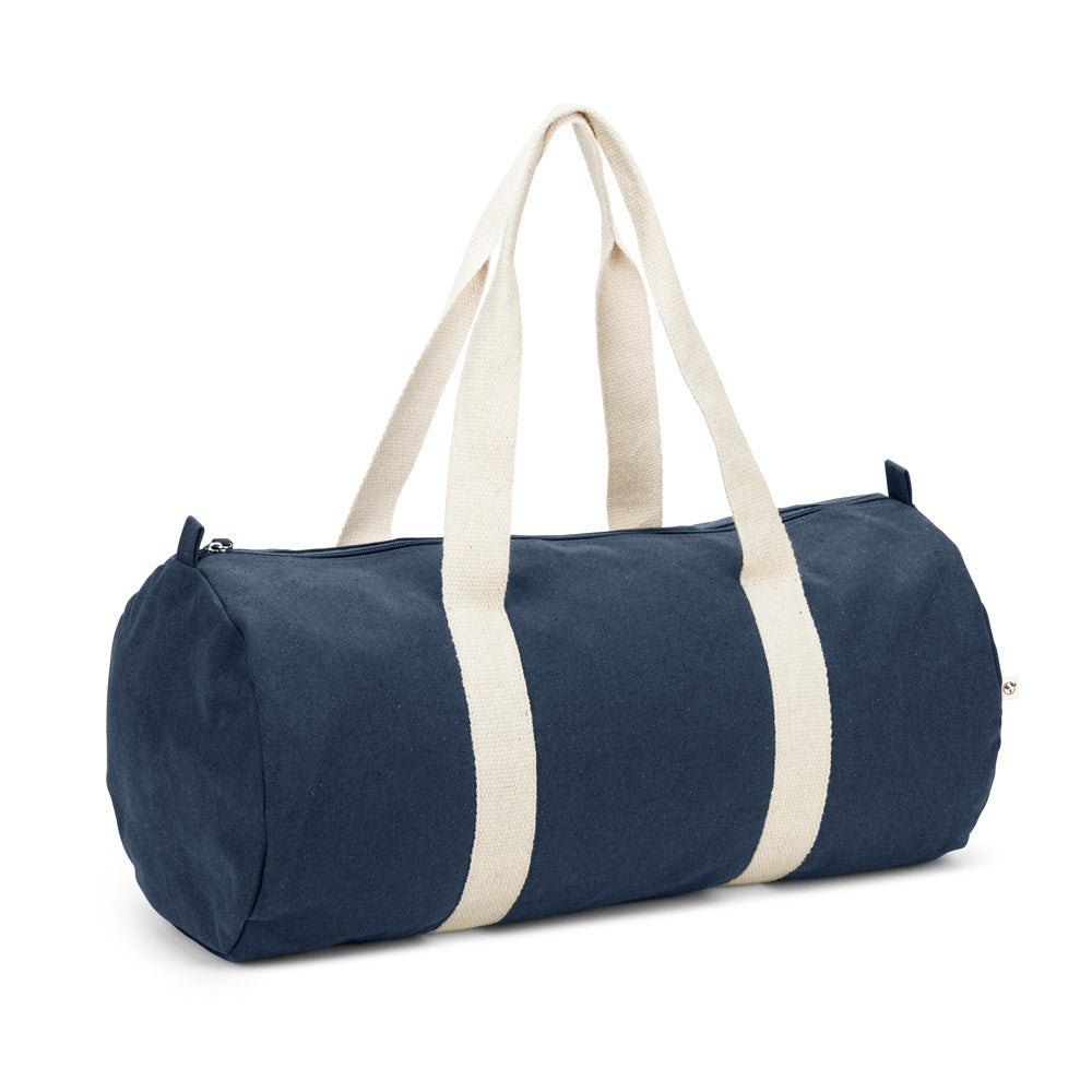 SAINT SPORT promotional sports bag in blue with custom logo branding