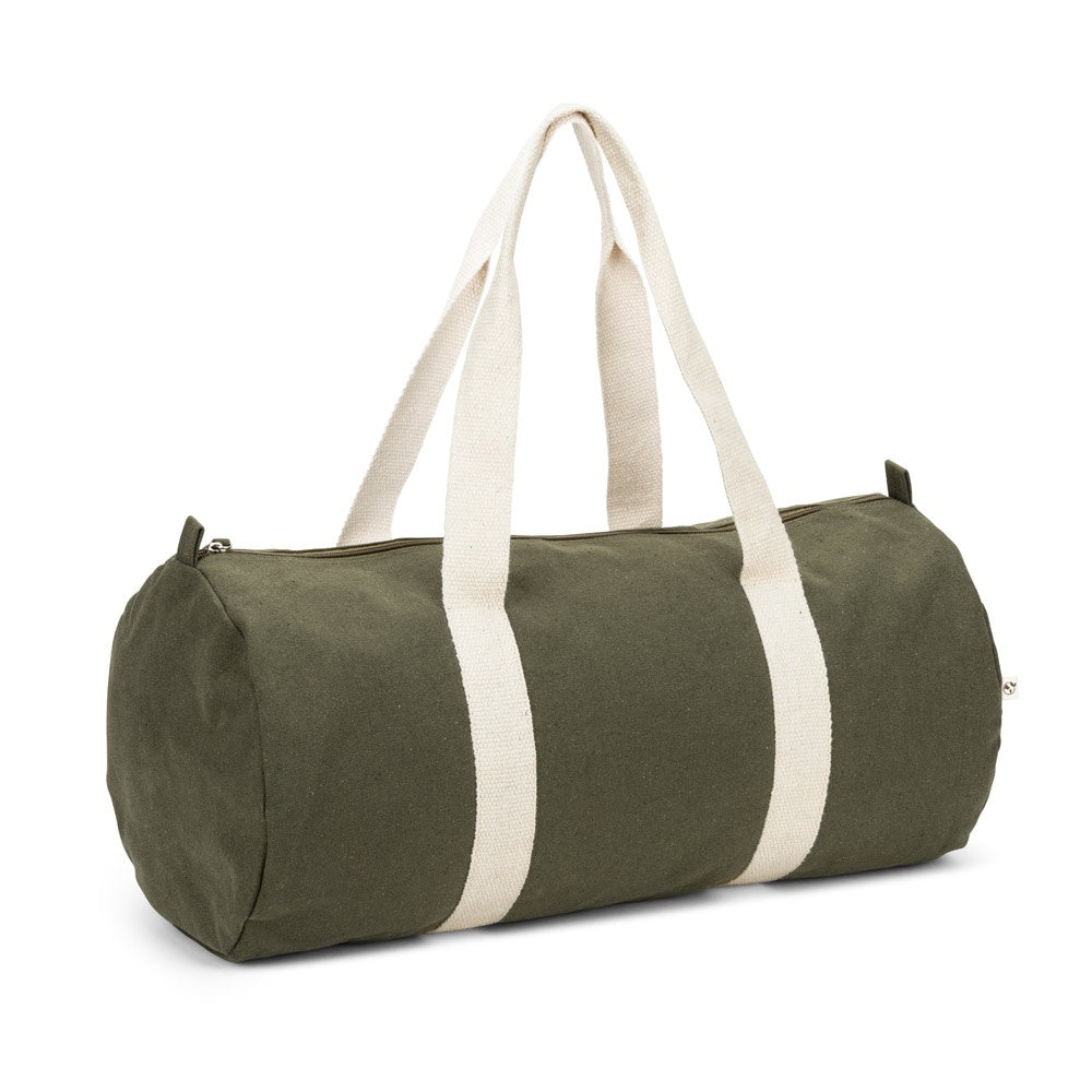 SAINT SPORT promotional sports bag in dark green with custom logo branding