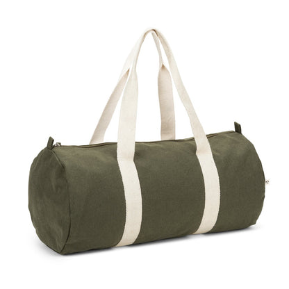 SAINT SPORT promotional sports bag in dark green with custom logo branding
