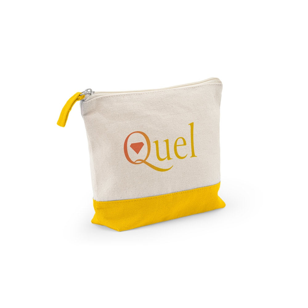 DAPHNE promotional personal care item in yellow with custom logo branding