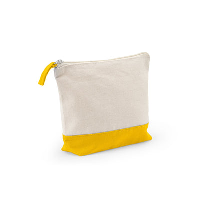DAPHNE promotional personal care item in yellow with custom logo branding