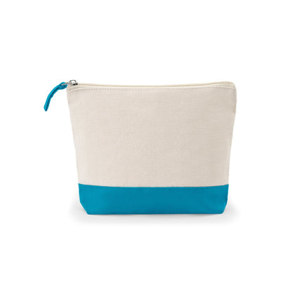 DAPHNE promotional personal care item in light blue (detail view) with custom logo branding