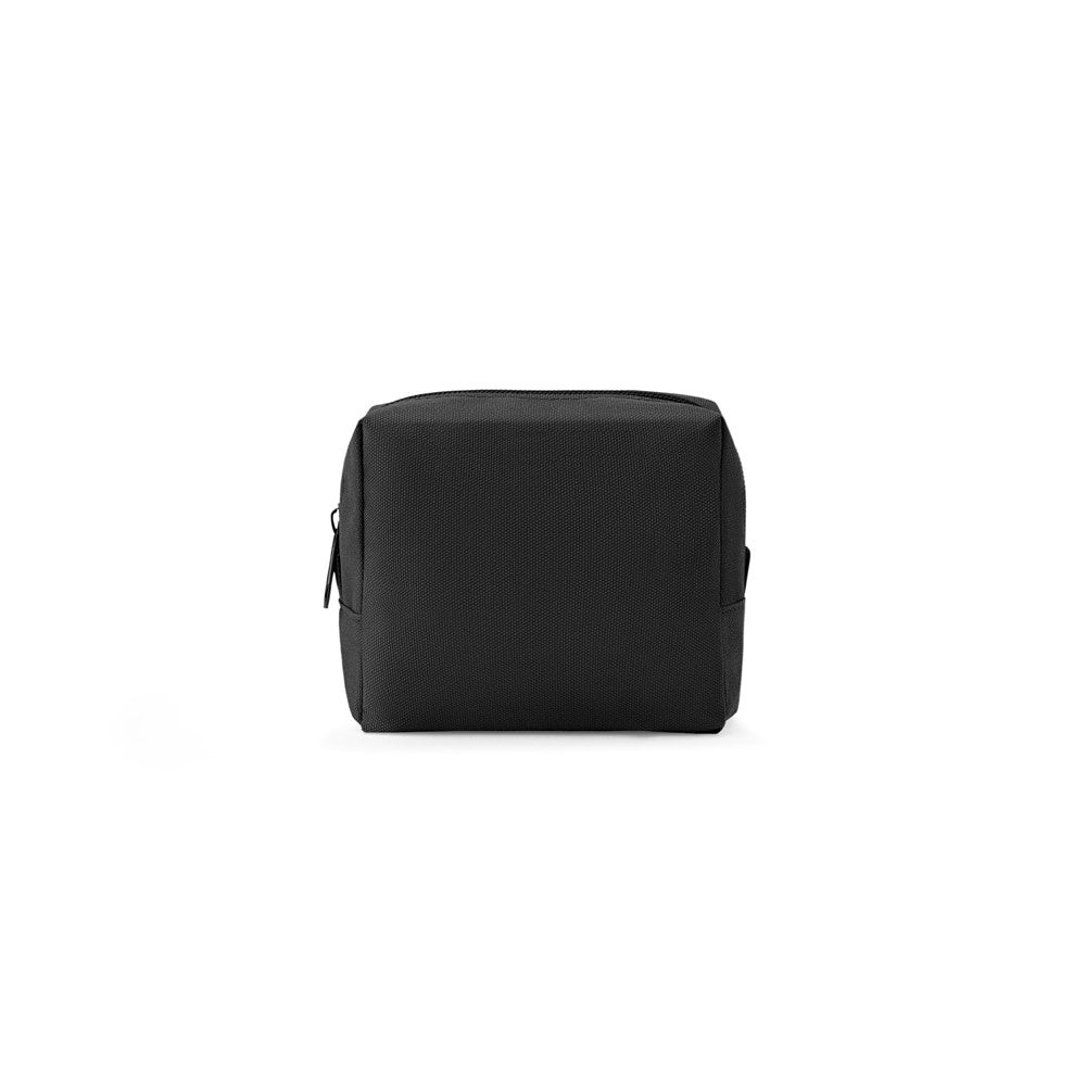 CHLOE promotional personal care item in black (detail view) with custom logo branding