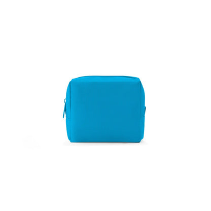 CHLOE promotional personal care item in light blue (detail view) with custom logo branding