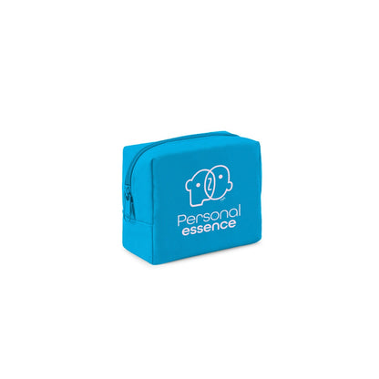 CHLOE promotional personal care item in light blue with custom logo branding