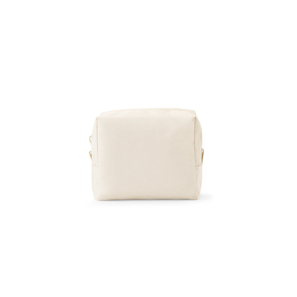 CHLOE promotional personal care item in beige (detail view) with custom logo branding