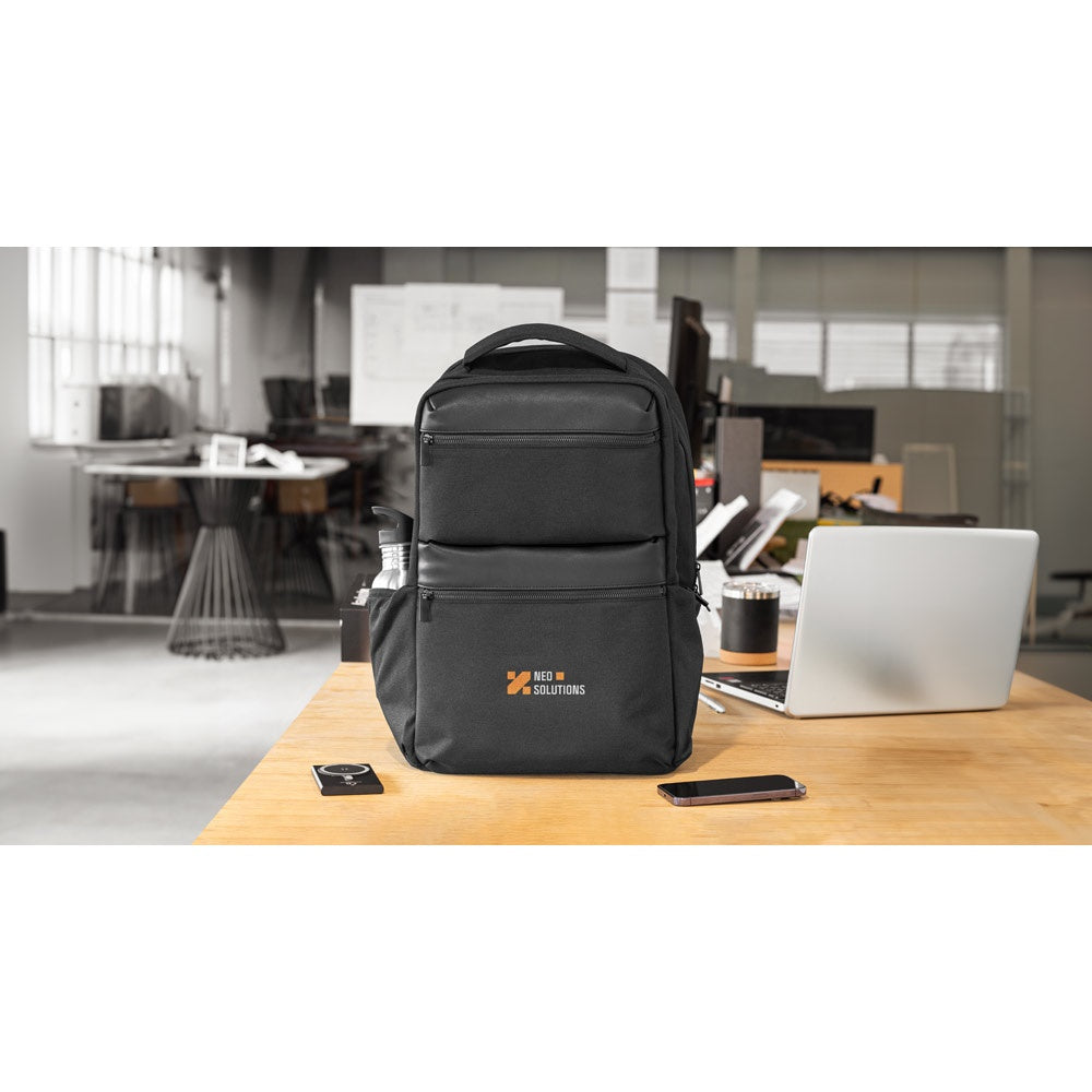 COPENHAGEN promotional backpack with custom logo branding
