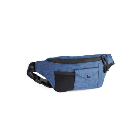 MUZEUL promotional travel bag (complete set view) with custom logo branding