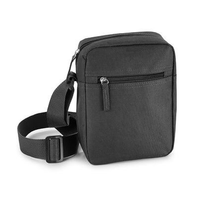 LAHORE promotional travel bag in black with custom logo branding