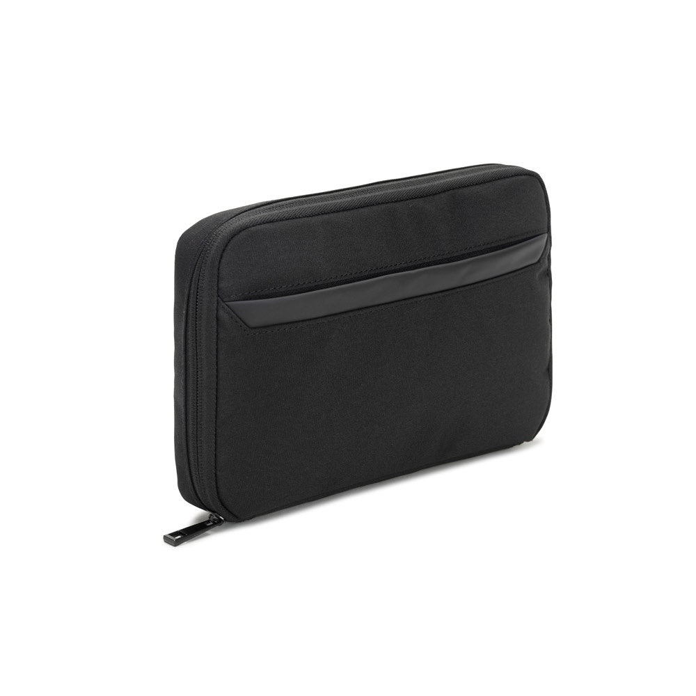 YANGON promotional tote bag in black with custom logo branding