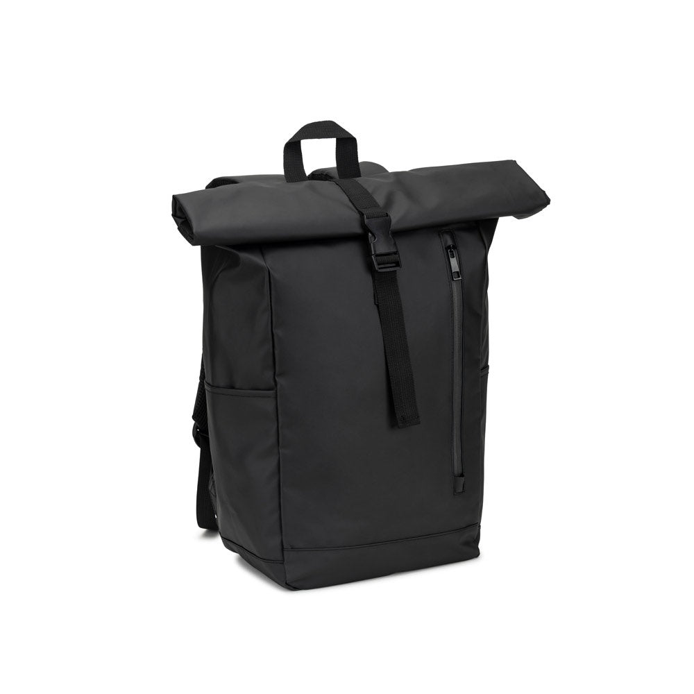OSASCO BPACK promotional drawstring bag in black with custom logo branding