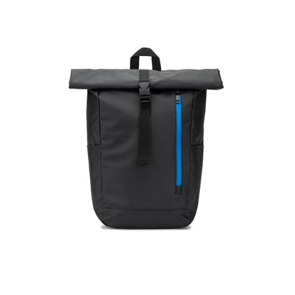 OSASCO BPACK promotional drawstring bag in royal blue (detail view) with custom logo branding