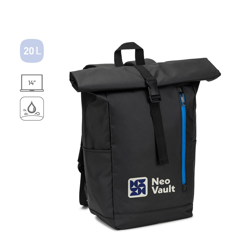 OSASCO BPACK promotional drawstring bag (complete set view) with custom logo branding