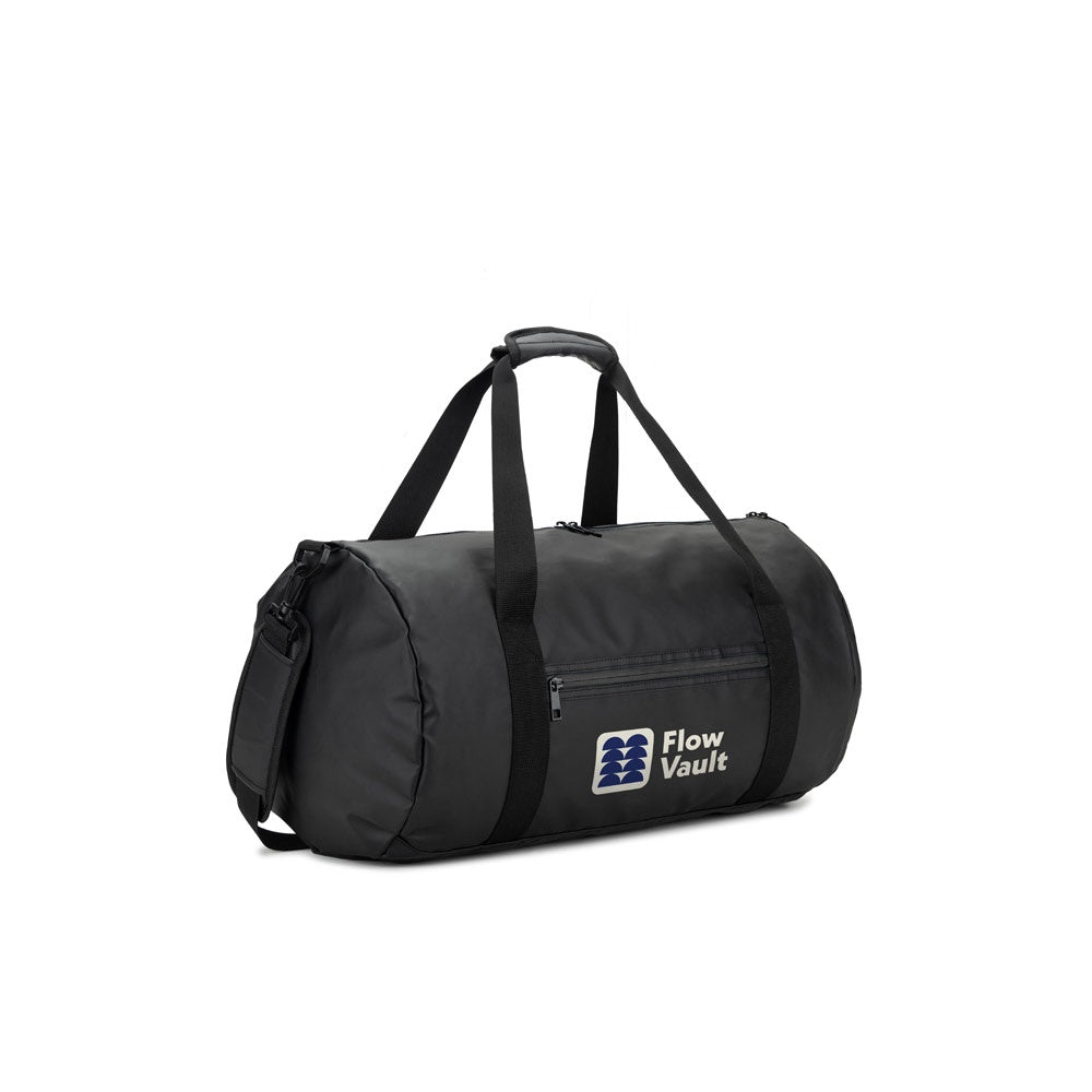 OSASCO SPORT promotional sports bag in black with custom logo branding