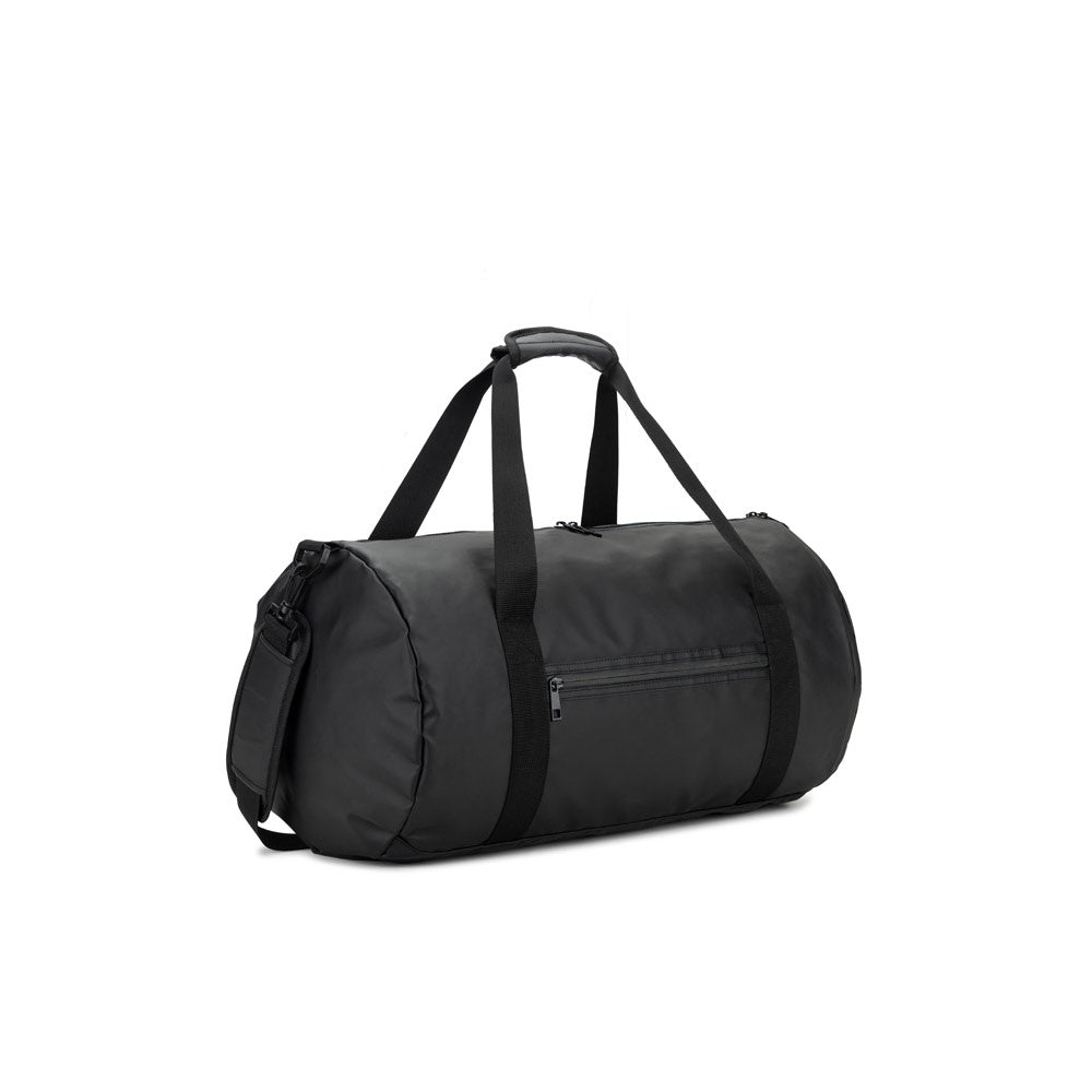 OSASCO SPORT promotional sports bag in black with custom logo branding
