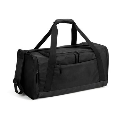 FARO promotional sports bag in black with custom logo branding