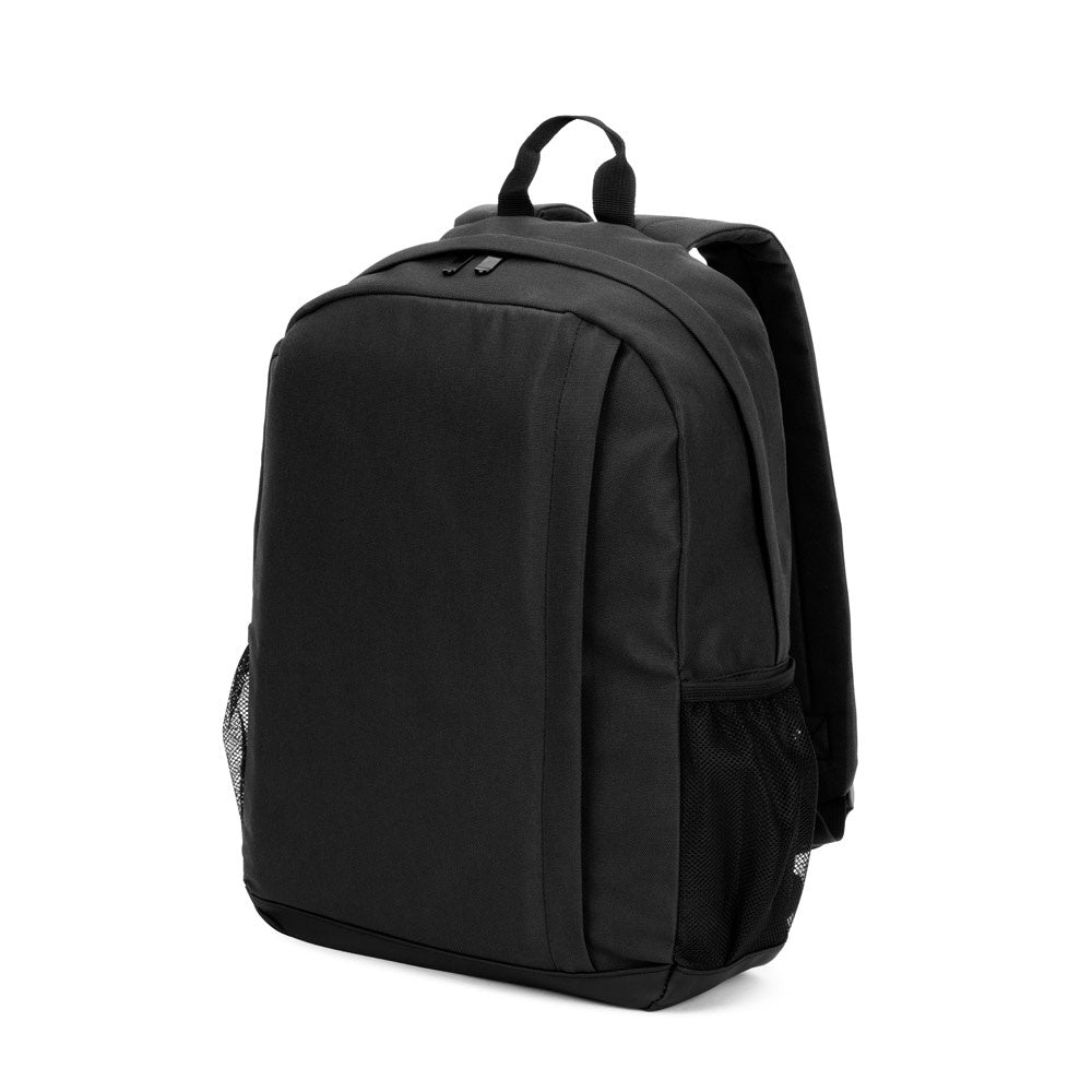 LIVERPOOL promotional laptop bag in black with custom logo branding